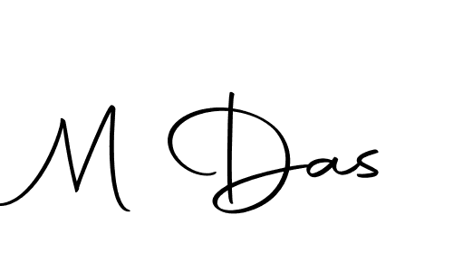 Autography-DOLnW is a professional signature style that is perfect for those who want to add a touch of class to their signature. It is also a great choice for those who want to make their signature more unique. Get M Das name to fancy signature for free. M Das signature style 10 images and pictures png