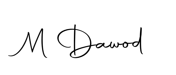 You can use this online signature creator to create a handwritten signature for the name M Dawod. This is the best online autograph maker. M Dawod signature style 10 images and pictures png