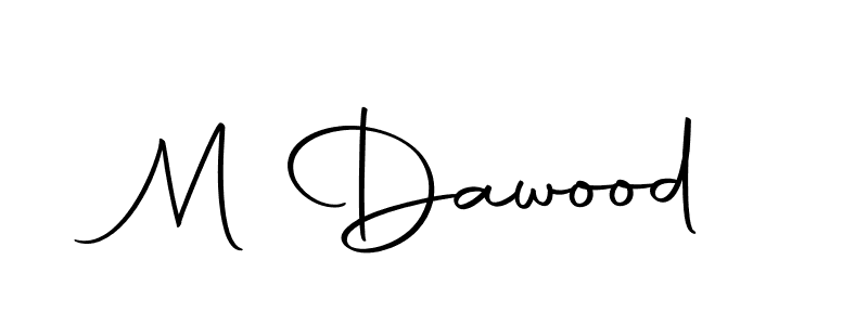 You can use this online signature creator to create a handwritten signature for the name M Dawood. This is the best online autograph maker. M Dawood signature style 10 images and pictures png