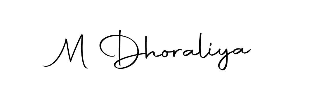 M Dhoraliya stylish signature style. Best Handwritten Sign (Autography-DOLnW) for my name. Handwritten Signature Collection Ideas for my name M Dhoraliya. M Dhoraliya signature style 10 images and pictures png
