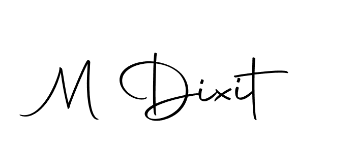 How to make M Dixit signature? Autography-DOLnW is a professional autograph style. Create handwritten signature for M Dixit name. M Dixit signature style 10 images and pictures png