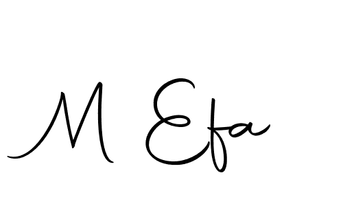 M Efa stylish signature style. Best Handwritten Sign (Autography-DOLnW) for my name. Handwritten Signature Collection Ideas for my name M Efa. M Efa signature style 10 images and pictures png