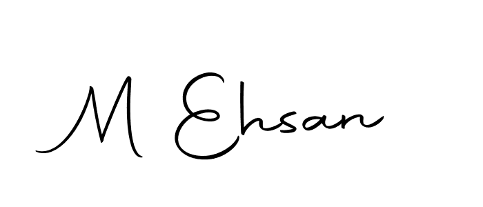 Design your own signature with our free online signature maker. With this signature software, you can create a handwritten (Autography-DOLnW) signature for name M Ehsan. M Ehsan signature style 10 images and pictures png