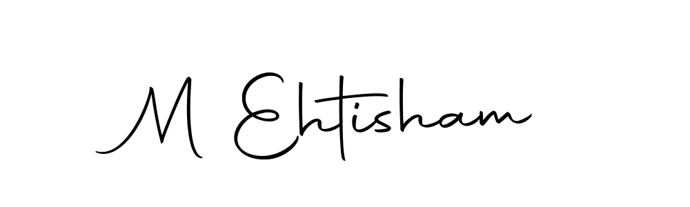 You should practise on your own different ways (Autography-DOLnW) to write your name (M Ehtisham) in signature. don't let someone else do it for you. M Ehtisham signature style 10 images and pictures png