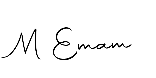You can use this online signature creator to create a handwritten signature for the name M Emam. This is the best online autograph maker. M Emam signature style 10 images and pictures png