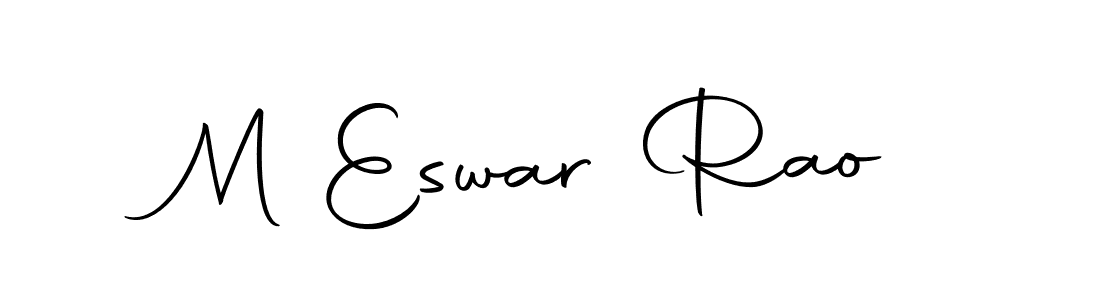 This is the best signature style for the M Eswar Rao name. Also you like these signature font (Autography-DOLnW). Mix name signature. M Eswar Rao signature style 10 images and pictures png