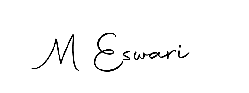 This is the best signature style for the M Eswari name. Also you like these signature font (Autography-DOLnW). Mix name signature. M Eswari signature style 10 images and pictures png