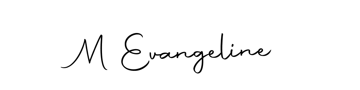 Autography-DOLnW is a professional signature style that is perfect for those who want to add a touch of class to their signature. It is also a great choice for those who want to make their signature more unique. Get M Evangeline name to fancy signature for free. M Evangeline signature style 10 images and pictures png