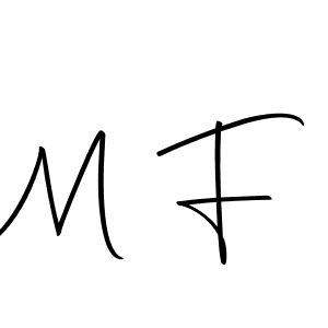 How to make M F signature? Autography-DOLnW is a professional autograph style. Create handwritten signature for M F name. M F signature style 10 images and pictures png