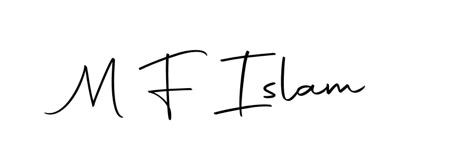 Also we have M F Islam name is the best signature style. Create professional handwritten signature collection using Autography-DOLnW autograph style. M F Islam signature style 10 images and pictures png