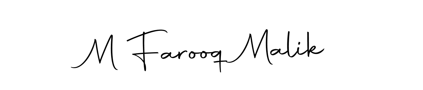 How to make M Farooq Malik signature? Autography-DOLnW is a professional autograph style. Create handwritten signature for M Farooq Malik name. M Farooq Malik signature style 10 images and pictures png