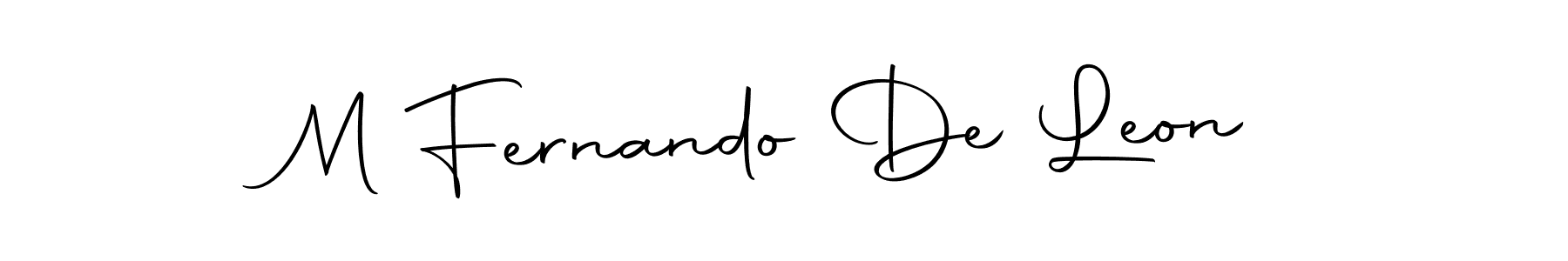 How to Draw M Fernando De Leon signature style? Autography-DOLnW is a latest design signature styles for name M Fernando De Leon. M Fernando De Leon signature style 10 images and pictures png