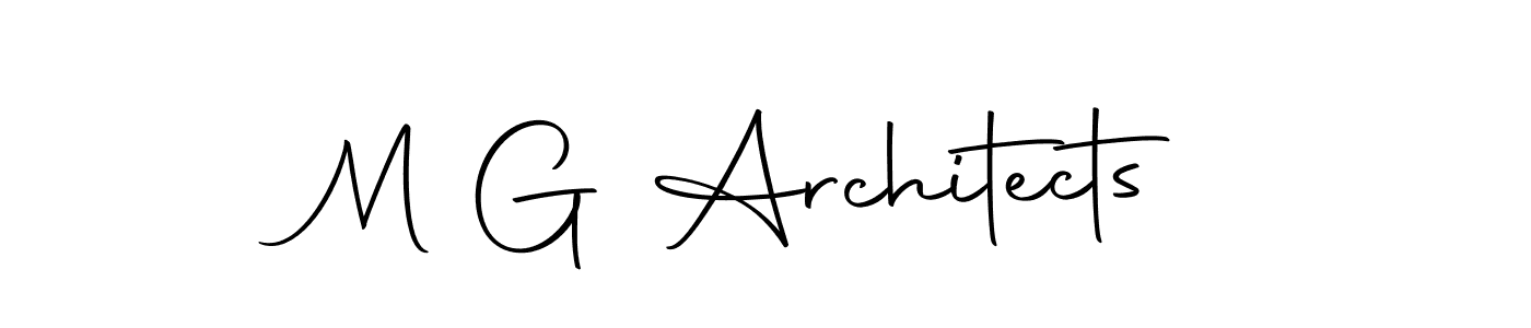 How to make M G Architects signature? Autography-DOLnW is a professional autograph style. Create handwritten signature for M G Architects name. M G Architects signature style 10 images and pictures png