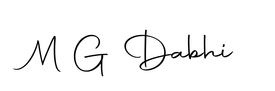 You should practise on your own different ways (Autography-DOLnW) to write your name (M G Dabhi) in signature. don't let someone else do it for you. M G Dabhi signature style 10 images and pictures png