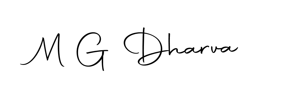 Use a signature maker to create a handwritten signature online. With this signature software, you can design (Autography-DOLnW) your own signature for name M G Dharva. M G Dharva signature style 10 images and pictures png