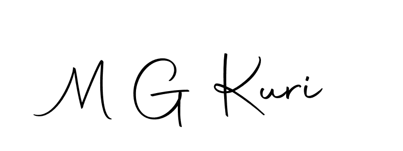 Use a signature maker to create a handwritten signature online. With this signature software, you can design (Autography-DOLnW) your own signature for name M G Kuri. M G Kuri signature style 10 images and pictures png