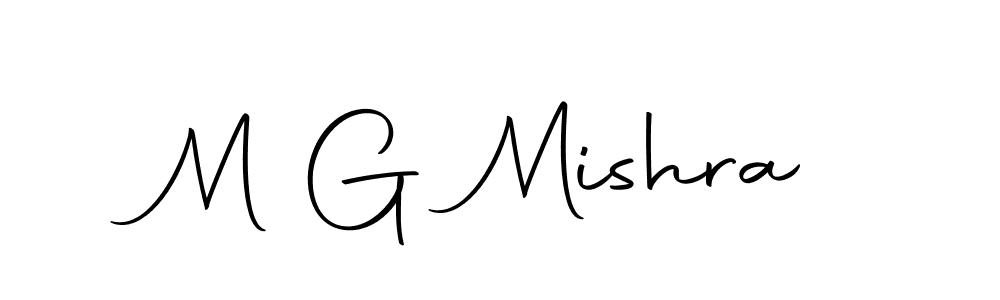 The best way (Autography-DOLnW) to make a short signature is to pick only two or three words in your name. The name M G Mishra include a total of six letters. For converting this name. M G Mishra signature style 10 images and pictures png