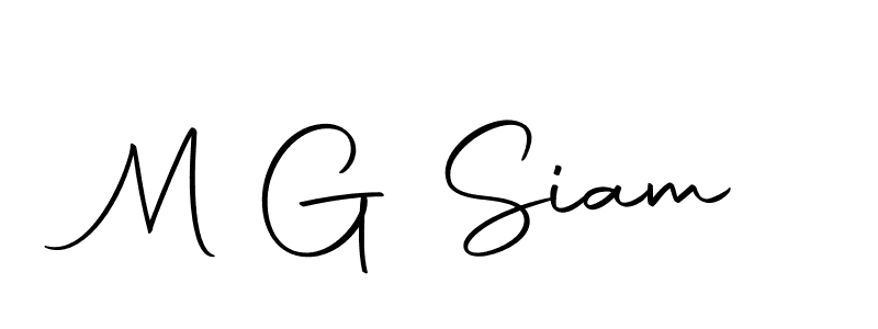 Here are the top 10 professional signature styles for the name M G Siam. These are the best autograph styles you can use for your name. M G Siam signature style 10 images and pictures png