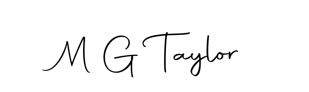 M G Taylor stylish signature style. Best Handwritten Sign (Autography-DOLnW) for my name. Handwritten Signature Collection Ideas for my name M G Taylor. M G Taylor signature style 10 images and pictures png