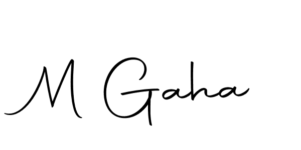 It looks lik you need a new signature style for name M Gaha. Design unique handwritten (Autography-DOLnW) signature with our free signature maker in just a few clicks. M Gaha signature style 10 images and pictures png