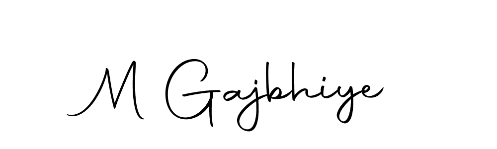 How to make M Gajbhiye signature? Autography-DOLnW is a professional autograph style. Create handwritten signature for M Gajbhiye name. M Gajbhiye signature style 10 images and pictures png