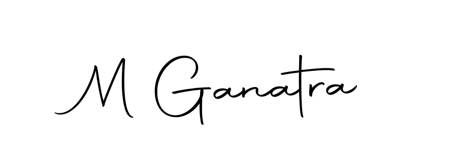Also we have M Ganatra name is the best signature style. Create professional handwritten signature collection using Autography-DOLnW autograph style. M Ganatra signature style 10 images and pictures png