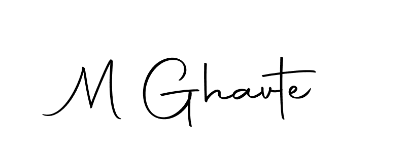 You should practise on your own different ways (Autography-DOLnW) to write your name (M Ghavte) in signature. don't let someone else do it for you. M Ghavte signature style 10 images and pictures png