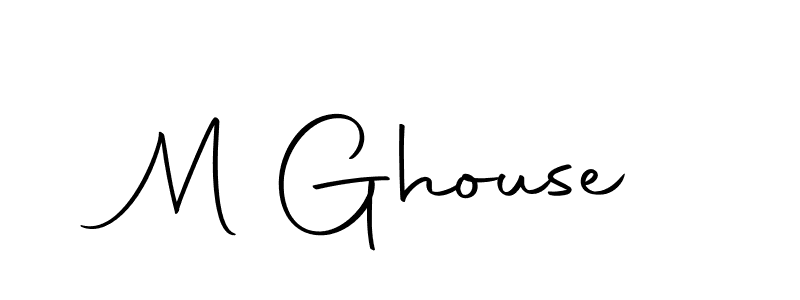 Make a beautiful signature design for name M Ghouse. With this signature (Autography-DOLnW) style, you can create a handwritten signature for free. M Ghouse signature style 10 images and pictures png