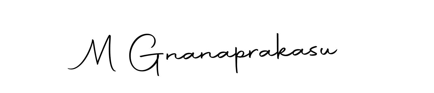 You should practise on your own different ways (Autography-DOLnW) to write your name (M Gnanaprakasu) in signature. don't let someone else do it for you. M Gnanaprakasu signature style 10 images and pictures png