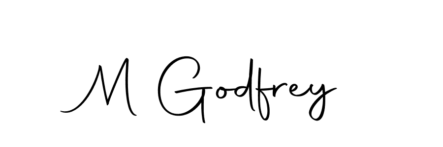 You should practise on your own different ways (Autography-DOLnW) to write your name (M Godfrey) in signature. don't let someone else do it for you. M Godfrey signature style 10 images and pictures png