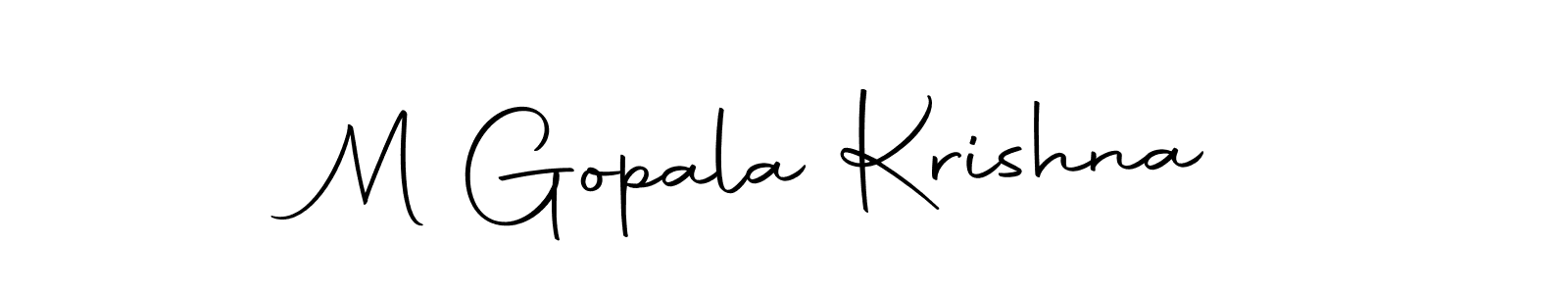 Also we have M Gopala Krishna name is the best signature style. Create professional handwritten signature collection using Autography-DOLnW autograph style. M Gopala Krishna signature style 10 images and pictures png