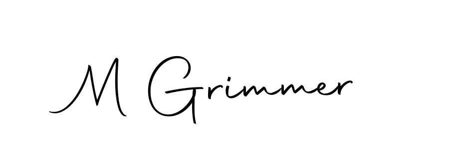 M Grimmer stylish signature style. Best Handwritten Sign (Autography-DOLnW) for my name. Handwritten Signature Collection Ideas for my name M Grimmer. M Grimmer signature style 10 images and pictures png
