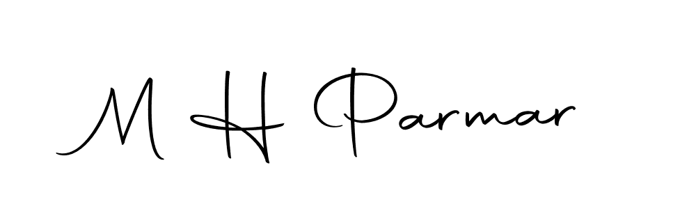 if you are searching for the best signature style for your name M H Parmar. so please give up your signature search. here we have designed multiple signature styles  using Autography-DOLnW. M H Parmar signature style 10 images and pictures png