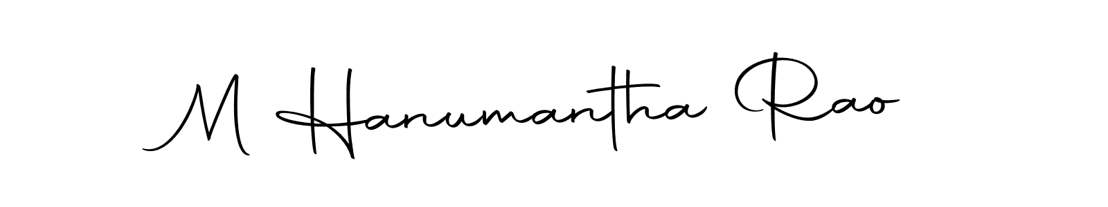 Also we have M Hanumantha Rao name is the best signature style. Create professional handwritten signature collection using Autography-DOLnW autograph style. M Hanumantha Rao signature style 10 images and pictures png