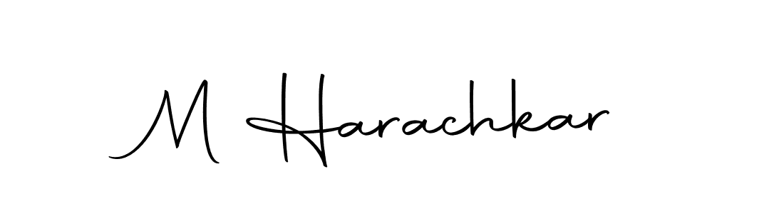 if you are searching for the best signature style for your name M Harachkar. so please give up your signature search. here we have designed multiple signature styles  using Autography-DOLnW. M Harachkar signature style 10 images and pictures png