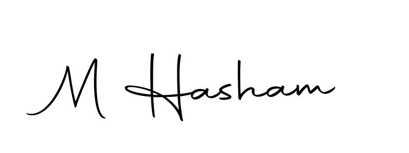 You can use this online signature creator to create a handwritten signature for the name M Hasham. This is the best online autograph maker. M Hasham signature style 10 images and pictures png