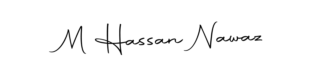 How to make M Hassan Nawaz signature? Autography-DOLnW is a professional autograph style. Create handwritten signature for M Hassan Nawaz name. M Hassan Nawaz signature style 10 images and pictures png