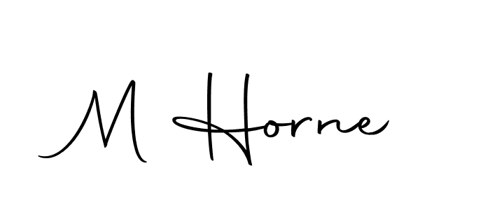 Autography-DOLnW is a professional signature style that is perfect for those who want to add a touch of class to their signature. It is also a great choice for those who want to make their signature more unique. Get M Horne name to fancy signature for free. M Horne signature style 10 images and pictures png