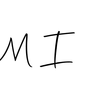 Make a beautiful signature design for name M I. Use this online signature maker to create a handwritten signature for free. M I signature style 10 images and pictures png