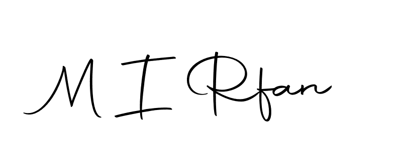 It looks lik you need a new signature style for name M I Rfan. Design unique handwritten (Autography-DOLnW) signature with our free signature maker in just a few clicks. M I Rfan signature style 10 images and pictures png