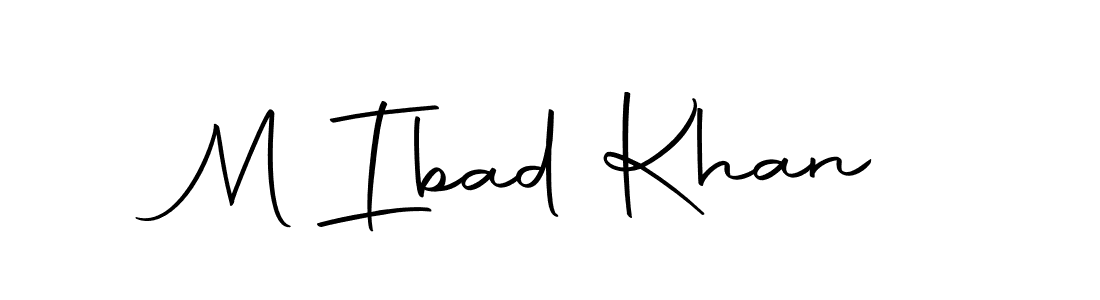 You can use this online signature creator to create a handwritten signature for the name M Ibad Khan. This is the best online autograph maker. M Ibad Khan signature style 10 images and pictures png