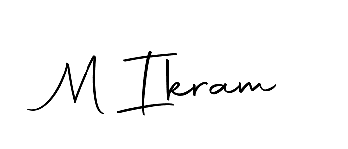 Autography-DOLnW is a professional signature style that is perfect for those who want to add a touch of class to their signature. It is also a great choice for those who want to make their signature more unique. Get M Ikram name to fancy signature for free. M Ikram signature style 10 images and pictures png