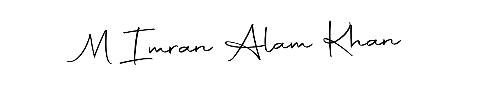 if you are searching for the best signature style for your name M Imran Alam Khan. so please give up your signature search. here we have designed multiple signature styles  using Autography-DOLnW. M Imran Alam Khan signature style 10 images and pictures png