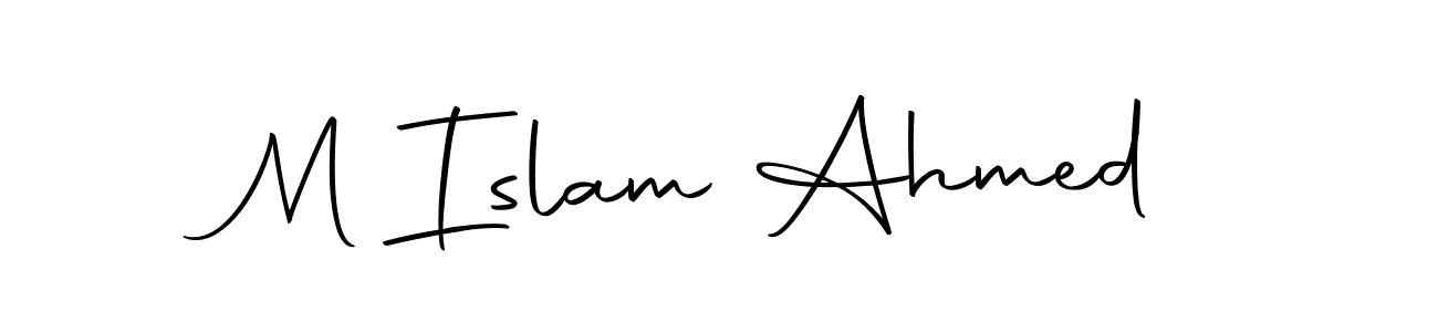 How to Draw M Islam Ahmed signature style? Autography-DOLnW is a latest design signature styles for name M Islam Ahmed. M Islam Ahmed signature style 10 images and pictures png