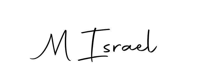 Use a signature maker to create a handwritten signature online. With this signature software, you can design (Autography-DOLnW) your own signature for name M Israel. M Israel signature style 10 images and pictures png