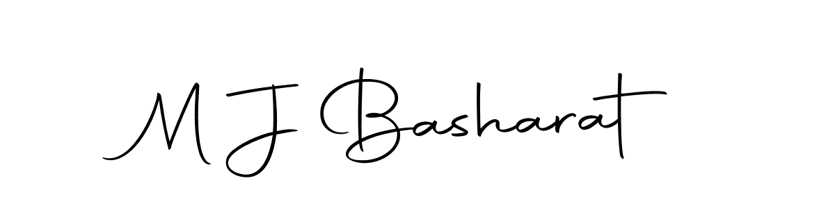 How to make M J Basharat signature? Autography-DOLnW is a professional autograph style. Create handwritten signature for M J Basharat name. M J Basharat signature style 10 images and pictures png