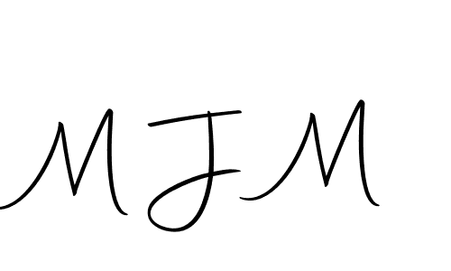 The best way (Autography-DOLnW) to make a short signature is to pick only two or three words in your name. The name M J M include a total of six letters. For converting this name. M J M signature style 10 images and pictures png