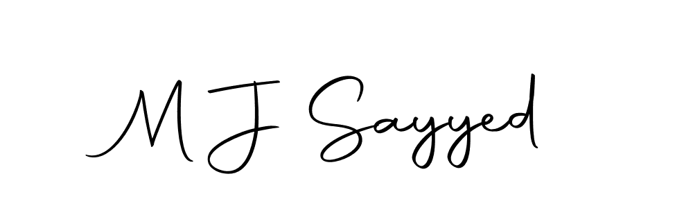 M J Sayyed stylish signature style. Best Handwritten Sign (Autography-DOLnW) for my name. Handwritten Signature Collection Ideas for my name M J Sayyed. M J Sayyed signature style 10 images and pictures png