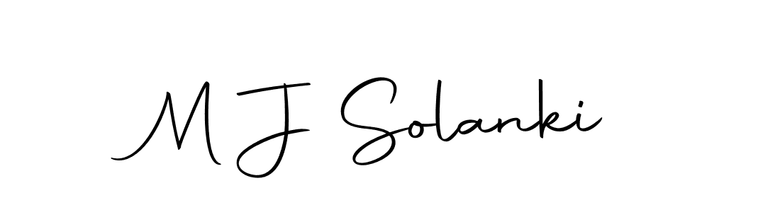 How to make M J Solanki signature? Autography-DOLnW is a professional autograph style. Create handwritten signature for M J Solanki name. M J Solanki signature style 10 images and pictures png