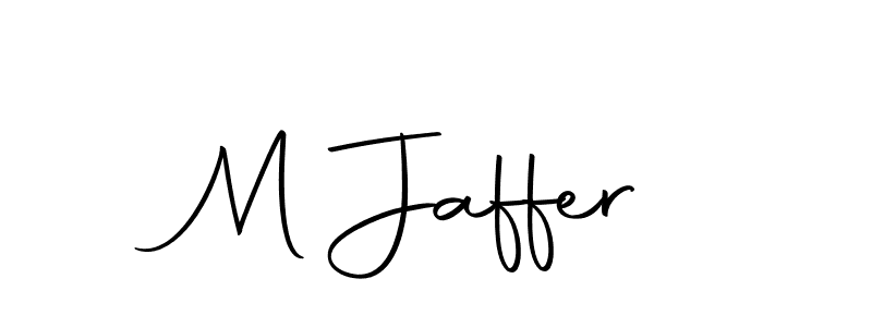 M Jaffer stylish signature style. Best Handwritten Sign (Autography-DOLnW) for my name. Handwritten Signature Collection Ideas for my name M Jaffer. M Jaffer signature style 10 images and pictures png